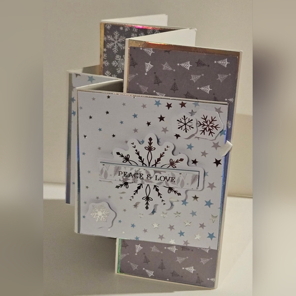 Winter Wishes Greeting Card with Deer Design - Picture 2 of 2